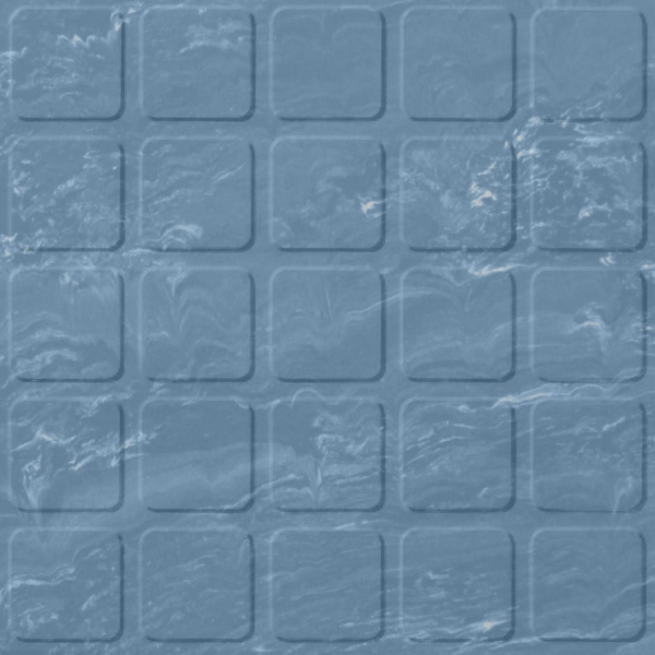 Picture of Roppe - Raised Design Marbleized Raised Square Bluebell