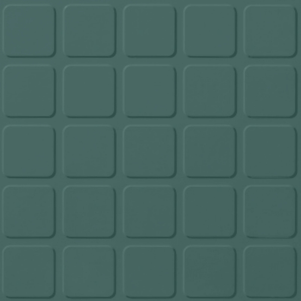 Picture of Roppe - Raised Design - Raised Square Design Hunter Geen