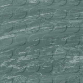 Picture of Roppe - Raised Design Marbleized Vantage Raised Circular Hunter Green