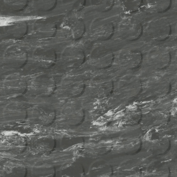 Picture of Roppe - Raised Design Marbleized Vantage Raised Circular Black Brown