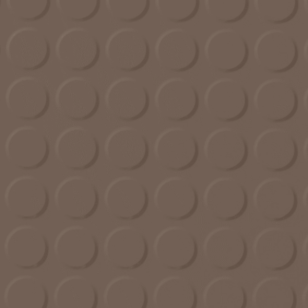 Picture of Roppe - Raised Design - Vantage Raised Circular Design Caribou