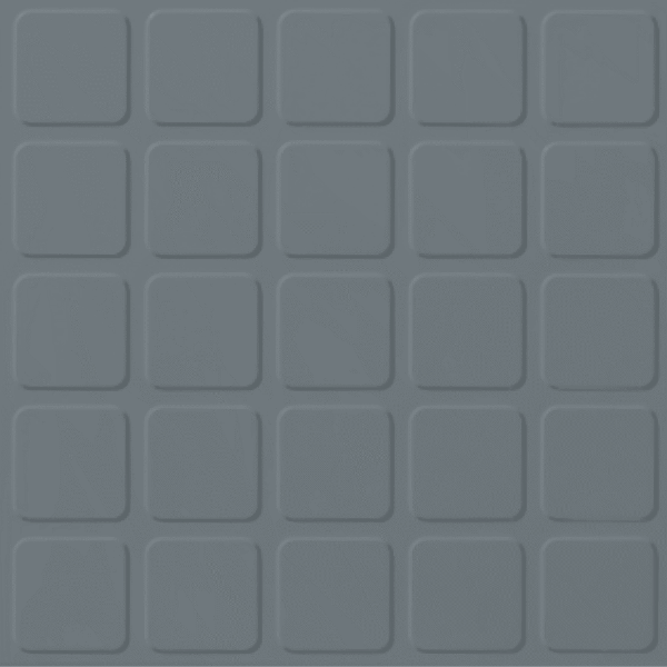 Picture of Roppe - Raised Design - Raised Square Design Deep Fog