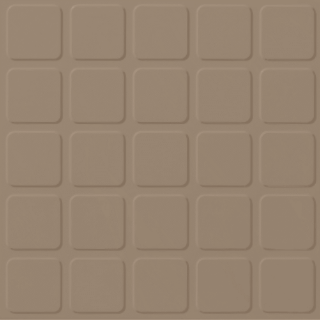 Picture of Roppe - Raised Design - Raised Square Design Sepia