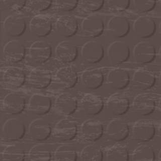 Picture of Roppe - Raised Design Marbleized Vantage Raised Circular Espresso