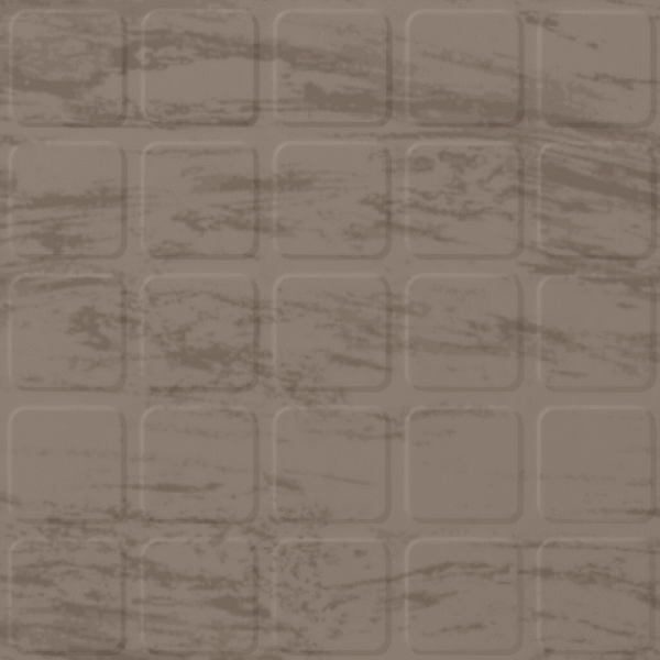 Picture of Roppe - Raised Design Marbleized Raised Square Mochaccino