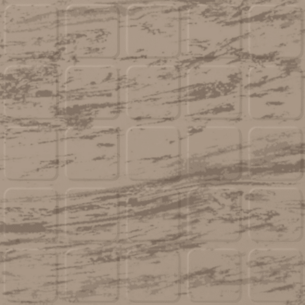 Picture of Roppe - Raised Design Marbleized Raised Square Latte