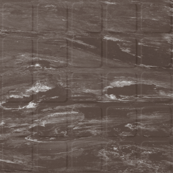 Picture of Roppe - Raised Design Marbleized Raised Square Biscotti