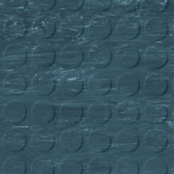 Picture of Roppe - Raised Design Marbleized Low Profile Raised Circular Blue