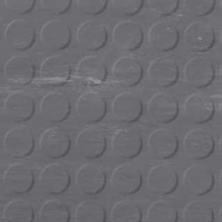 Picture of Roppe - Raised Design Marbleized Low Profile Raised Circular Charcoal