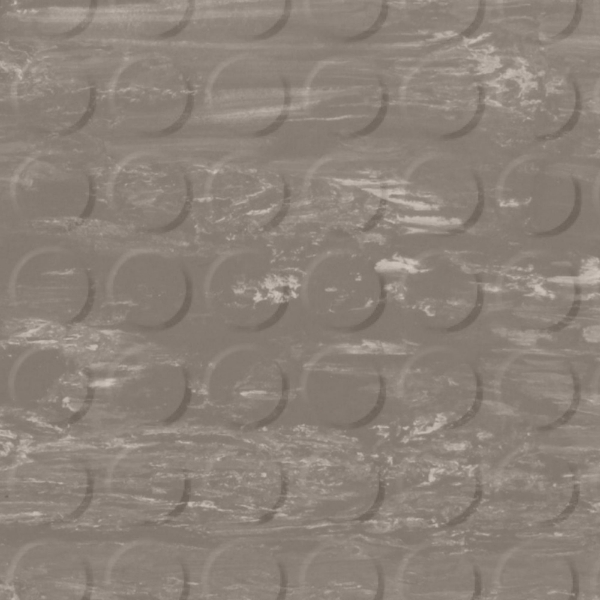 Picture of Roppe - Raised Design Marbleized Low Profile Raised Circular Fawn