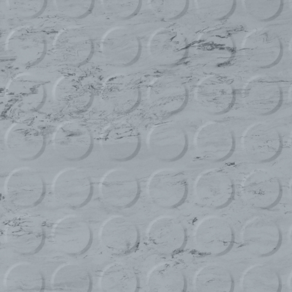 Picture of Roppe - Raised Design Marbleized Low Profile Raised Circular Peaceful Blue