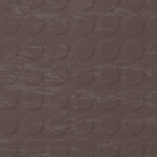 Picture of Roppe - Raised Design Marbleized Low Profile Raised Circular Espresso