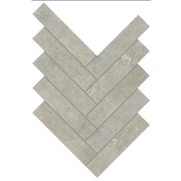 Picture of Daltile - Rekindle Herringbone Mosaic Light Grey