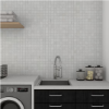 Picture of Daltile - Marble Attache Lavish Mosaic Diamond Carrara