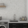 Picture of Daltile - Marble Attache Lavish Mosaic Pearl Arabesque