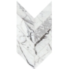 Picture of Daltile - Marble Attache Lavish Chevron Pearl Arabesque