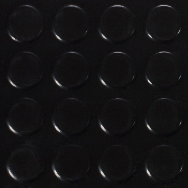 Picture of American Biltrite - Marathon Round 18 x 18 Onyx Black