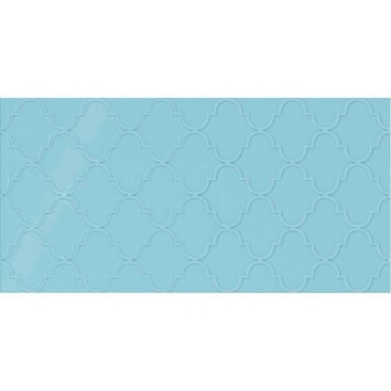 Picture of Daltile - Showscape Arabesque Crisp Blue