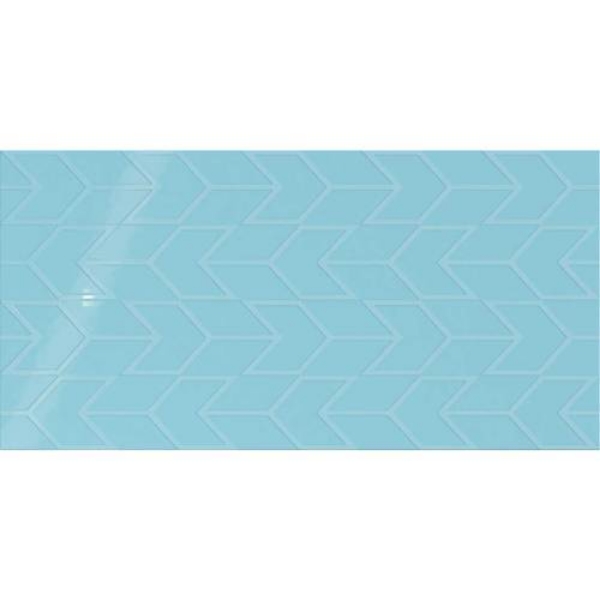 Picture of Daltile - Showscape Chevron Crisp Blue