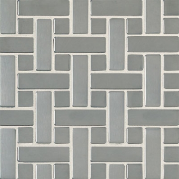 Picture of Daltile - Metallica Mosaics Random Mosaic Brushed Stainless Steel