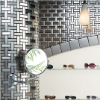 Picture of Daltile - Metallica Mosaics Random Mosaic Brushed Stainless Steel