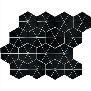 Picture of Daltile - Stagecraft Kaleidoscope Mosaic Gloss Black