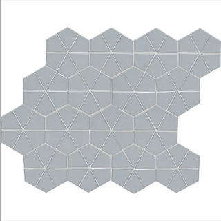Picture of Daltile - Stagecraft Kaleidoscope Mosaic Gloss Desert Gray