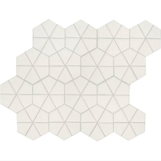 Picture of Daltile - Stagecraft Kaleidoscope Mosaic Matte Arctic White