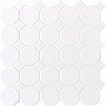 Picture of Daltile - Octagon & Dot Matte White/ White Matte Dot