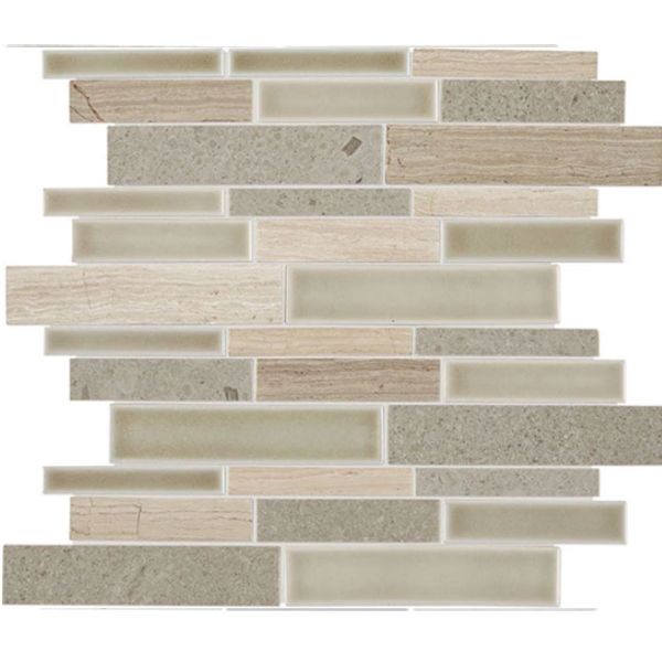 Picture of Daltile - Raine Random Linear Cumulus Grey Blend