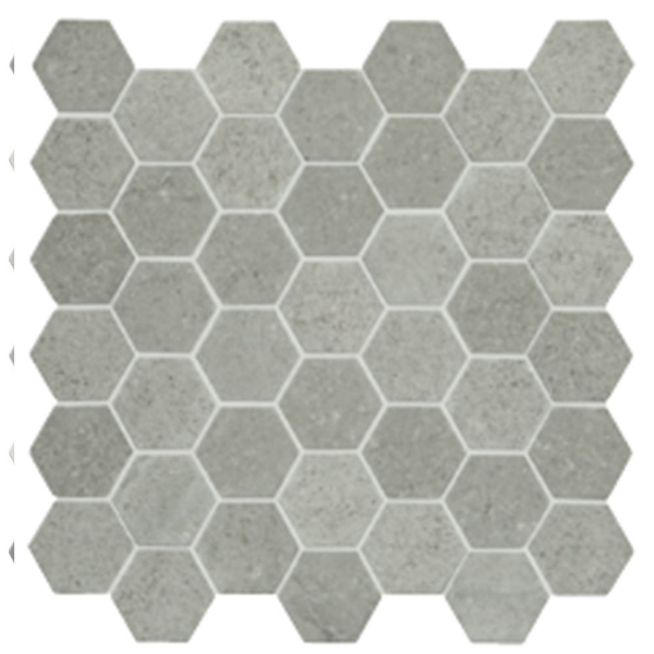 Picture of Daltile - Raine Hexagon Cumulus Grey