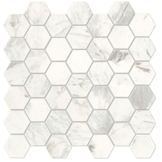 Picture of Daltile - Raine Hexagon Stratus White