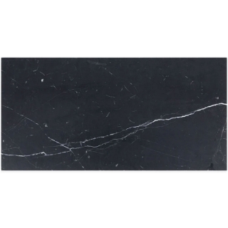 Picture of Elon Tile & Stone - Marble 12 x 24 Black Honed