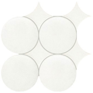 Picture of Daltile - Fyre Circle Set Pixie White