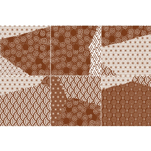 Picture of Daltile - Kintsugi 8 x 8 Rust Japan Mix