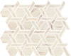 Picture of Daltile - Fonte Rotating Hexagon Pier White Blend