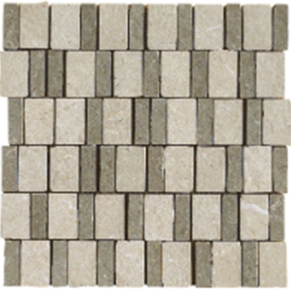 Picture of Daltile - Mystone Limestone Mosaic Taupe Blend