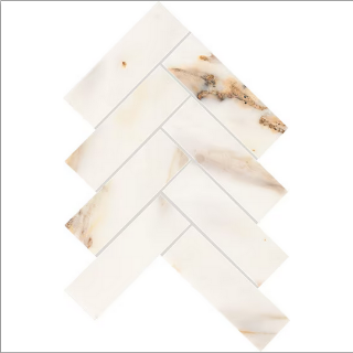 Picture of Daltile - Gamma Herringbone Mosaic Bella