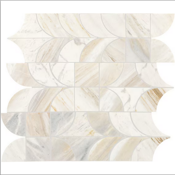 Picture of Daltile - Gamma Patchwork Mosaic Bella