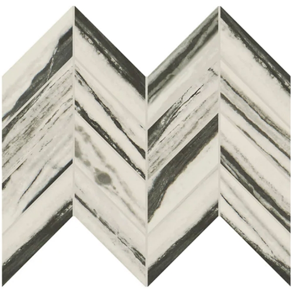 Picture of Daltile - Vertuo Chevron Mosaic Stria Bravura
