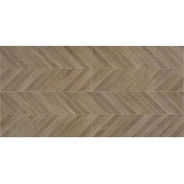 Picture of Daltile - Trellis Oak Deco Chevron Accent Brown Blend