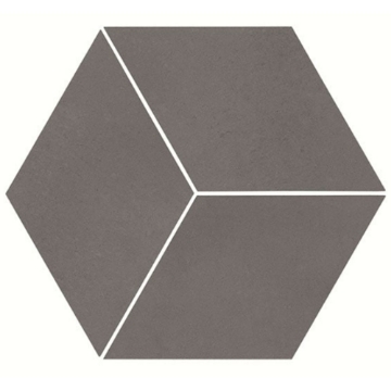 Picture of Daltile - Uniform Mosaics 3D Cube Dark Grey
