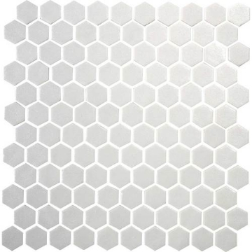 Picture of Daltile - Uptown Glass Hexagon Alabaster Matte