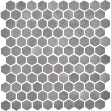 Picture of Daltile - Uptown Glass Hexagon Frost Moka Matte