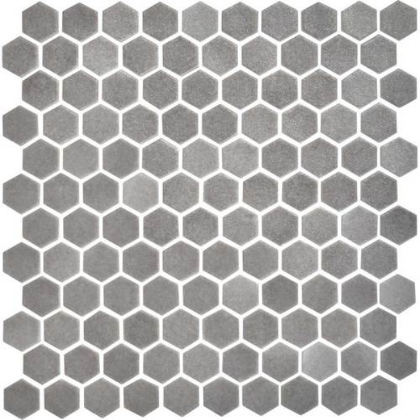 Picture of Daltile - Uptown Glass Hexagon Frost Moka Matte