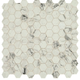 Picture of Daltile - Uptown Glass Hexagon Posh Resort