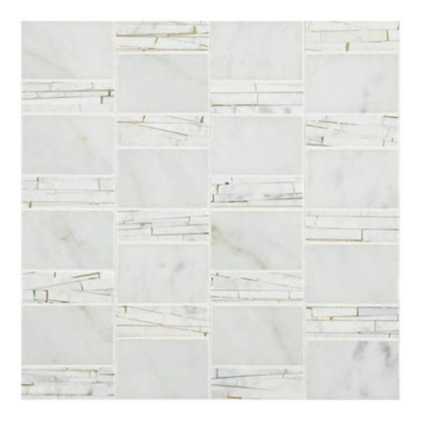Picture of Daltile - Marble Mosaics Carrara White Abstract