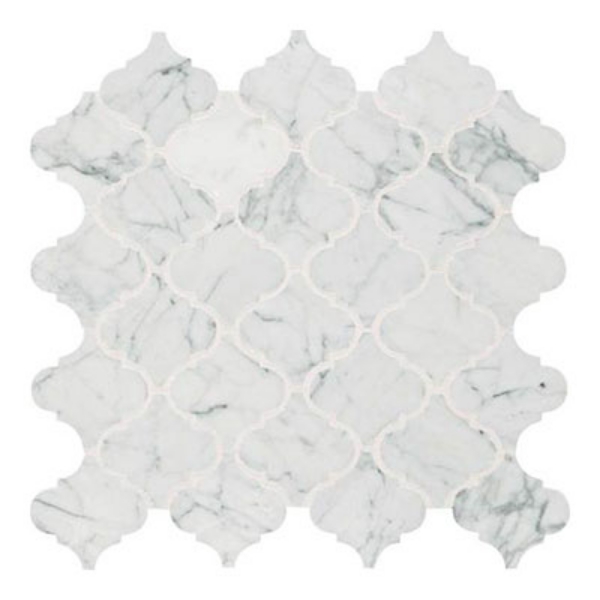 Picture of Daltile - Marble Mosaics Carrara White Baroque