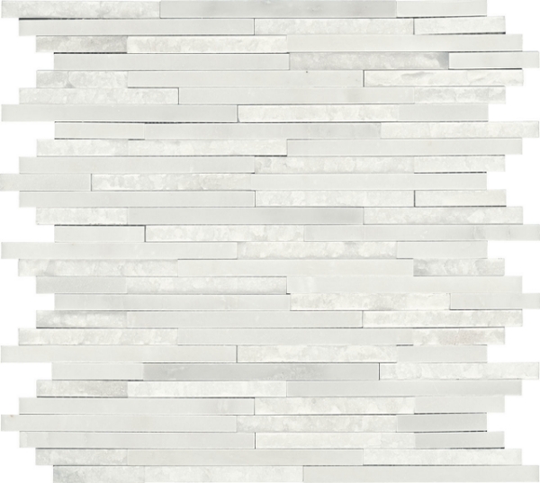 Picture of Daltile - Marble Random Length Mosaic First Snow Elegance
