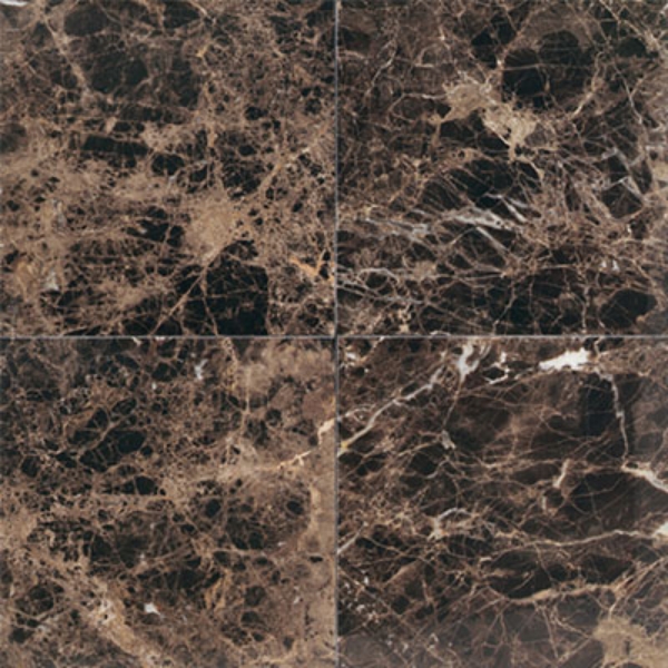 Picture of Daltile - Marble 12 x 12 Polished Emperador Dark